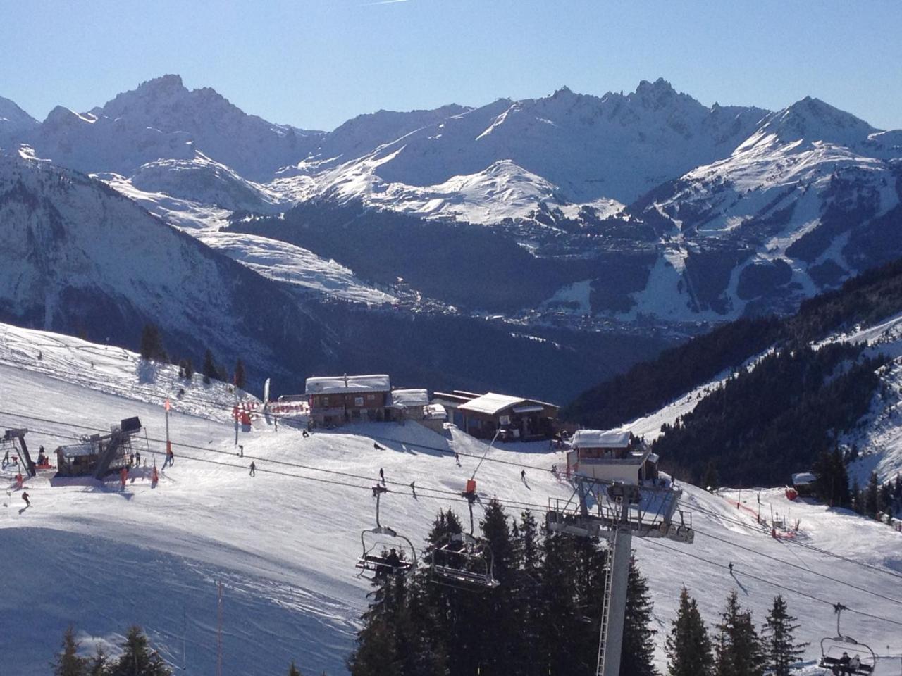 La Plagne/Champagny Studio Bagian luar foto