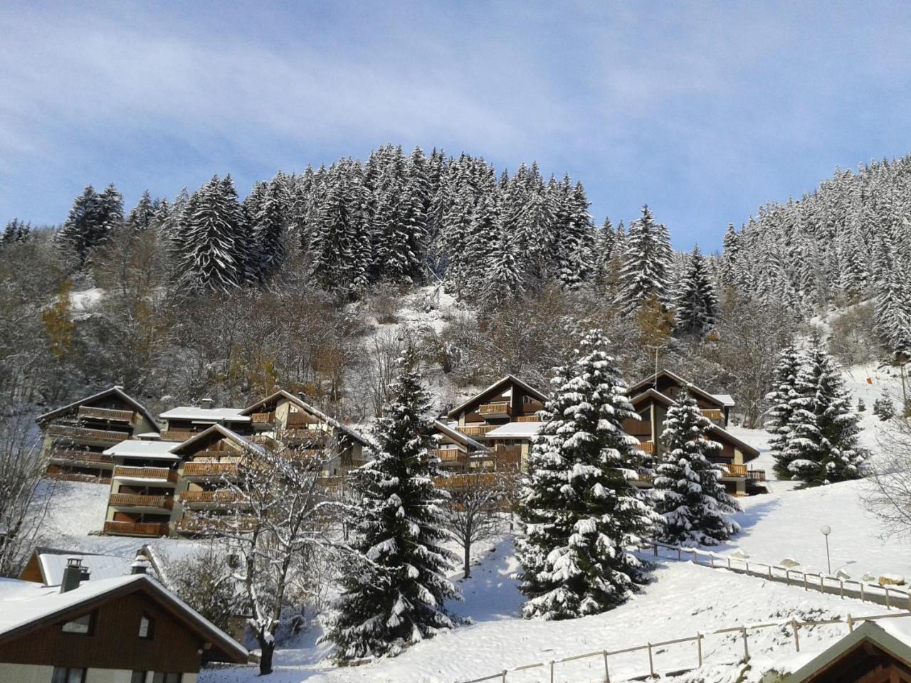 La Plagne/Champagny Studio Bagian luar foto